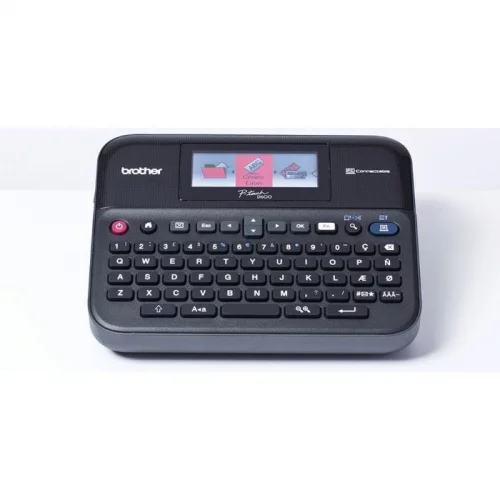 Принтер для наклеек Brother P-touch PT-D600VP черный (PTD600VPR1)