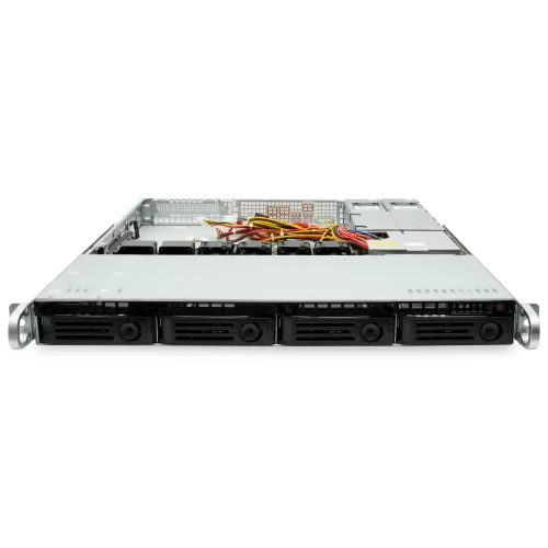 Серверный корпус/ 1U rackmount , ATX, Micro-ATX and Mini-ITX mb, 4*3.5