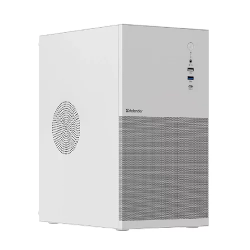 Defender Корпус компьютерный Apex Metal белый, mATX,Type C(3.0),USB3.0 (25022)