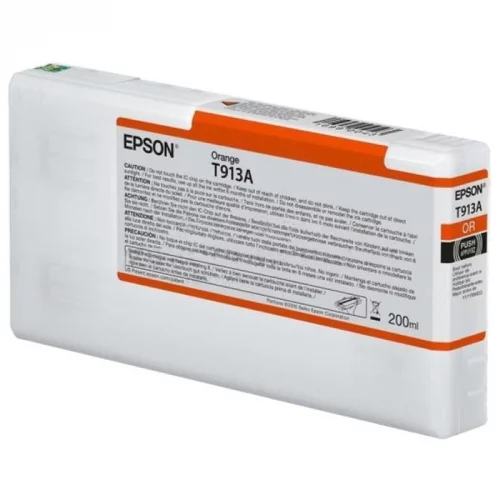 Картридж/ Epson I/C Orange Ink Cartridge (200ml) (C13T913A00)