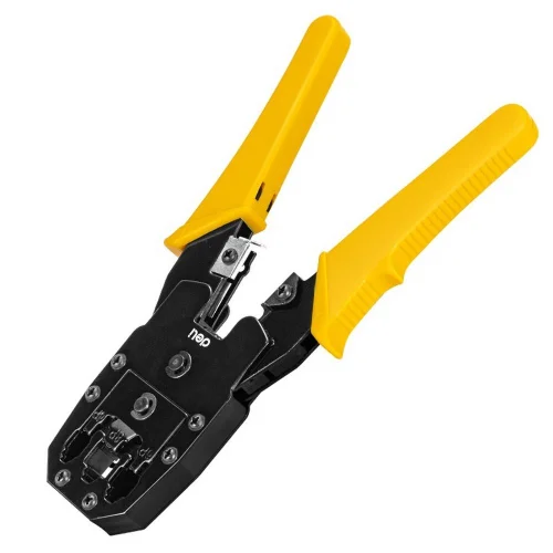 Обжимные клещи Deli DL2468C 8P(RJ-45), 6P(RJ-14 и RJ-12), 4P(RJ-9) 200мм