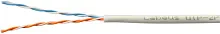 Кабель информационный Cabeus UTP-2P-CAT.5E-SOLID-LSZH-GY кат.5E U/UTP 2 пары LSZH внутренний 305м серый