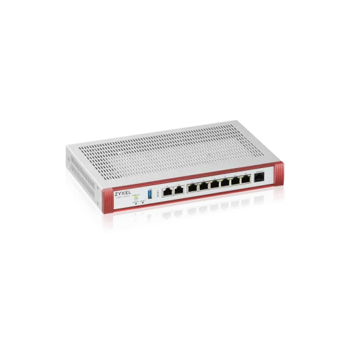 Межсетевой экран Zyxel USG FLEX 200HP, Rack, 1xRJ-45: 1/2.5G (LAN/WAN), 1xRJ-45: 1/2.5G PoE+ (LAN/WAN), 6xRJ-45: 1G (LAN/WAN), 1xUSB3.0 ** (USGFLEX200HP-EUCI01F)