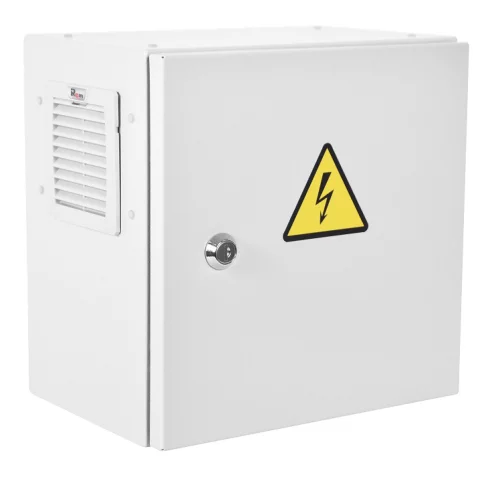 ЦМО Шкаф ЭКОНОМ уличный всепогодный настенный укомплектованный (В600 x Ш600 x Г300), комплектация T1-IP54 (С нагревом и охлаждением) [ШТВ-НЭ-6.6.3-3ВВА-Т1]