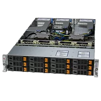 Серверная платформа/ AS -2025HS-TNR (bundle3): 2U / 2x AMD EPYC™ 9004/9005/ 24x DDR5 6400MT/ 12x hs 3.5"/2.5" NVMe*/SATA/SAS*/ 2x M.2 PCIe 3.0 NVMe/ 1 PCIe 5.0 x16 AIOM slot (OCP 3.0 compatible), 1 PC