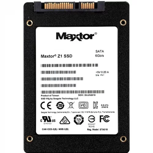 Жесткий диск SEAGATE (YA240VC1A001) (YA240VC1A001) Жесткий диск SEAGATE MAXTOR SSD 2.5 240GB SATA 6Gb/s 540/425MB/s MTBF 1.2M 7mm single pack (YA240VC1A001) фото 2