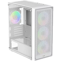 Корпус Компьютер без блока питания/ Case Ocypus Gamma C50 WH ARGB, Mini-Tower, TG, 4x120mm ARGB, 1xUSB-A 3.0 + 2xUSB 2.0, mATX, mITX White (GAMMA-C50-WHG400XX-GL)