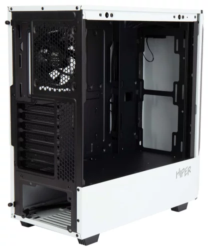 CASE HIPER PW81 белый без БП ATX 3x120mm 2xUSB2.0 2xUSB3.0 audio bott PSU фото 6