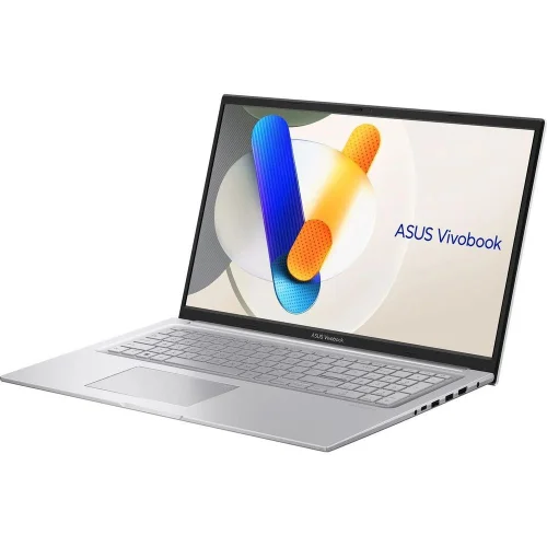 Ноутбук ASUS Vivobook 17 X1704VA-AU1078 Core 5 120U/ 16Gb/ SSD512Gb/17.3/IPS/FHD/1920x1080/60Hz/NoOS/Silver/2.1kg (90NB13X1-M00L70) фото 2