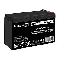 Exegate EX282964RUS Аккумуляторная батарея GP1272 (12V 7.2Ah 1227W, клеммы F2)