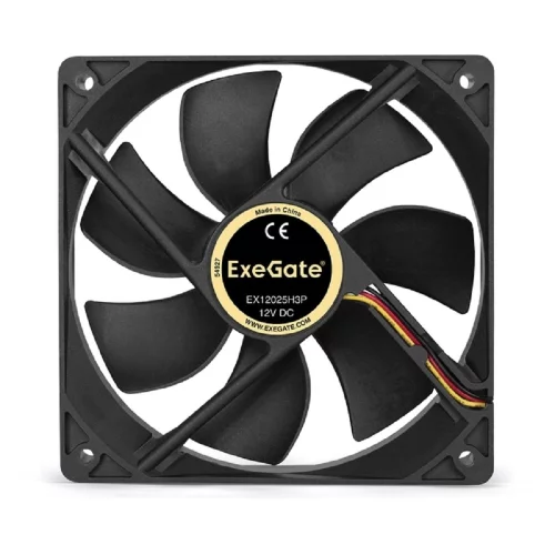Exegate EX253951RUS Вентилятор ExeGate Mirage-H 120x120x25 гидродинамический подшипник, 1200RPM, 23dB, 3pin фото 2
