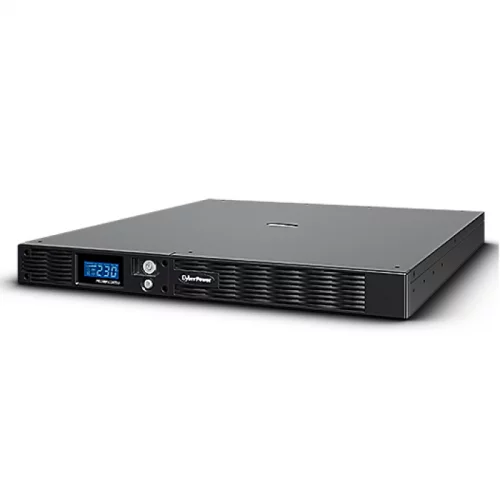 ИБП CyberPower PR1000ELCDRT1U, Rackmount, Rackmount, Line-Interactive, 1000VA/800W, 6 IEC-320 С13 розеток, USB&Serial, SNMPslot, LCD дисплей, Black, 0.6х0.55х0.15м., 24.4кг./ UPS Line-Interactive CyberPower PR1000ELCDRT1U 1000VA/800W USB/RS-232/EPO/SNMPsl фото 2