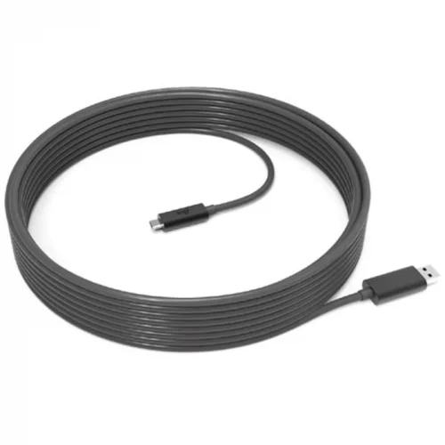 Кабель Logitech Strong USB C 10 м (939-001799) (939-001799) Кабель/ Accessory Logitech STRONG USB 3.1 CABLE 10 M,GRAPHITE (939-001799)