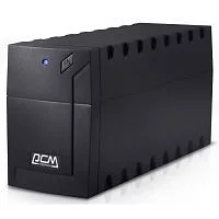 Источник бесперебойного питания (черный)/ Powercom RPT-1000AP 600W 3*IEC320, USB, RJ-45