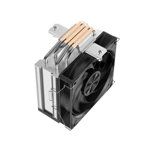 Кулер для процессора/ CPU Cooler SAMA A40P (240W, 4-pin PWM, 152mm, 4x6mm, 1x120mm, 75.2CFM, 29dBA, 2200RPM, S: 1851/ 1700/ 1200/ 115X, AM5/ AM4, black/ silver) (A40-XXWNYXOX-G) фото 5