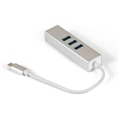 ExeGate EX294188RUS Кабель-адаптер ExeGate EXE-77C-45 (USB3.0 Type C --] 3xUSB3.0 + 1xRJ45 UTP 1000Mbps RLT8153) фото 2