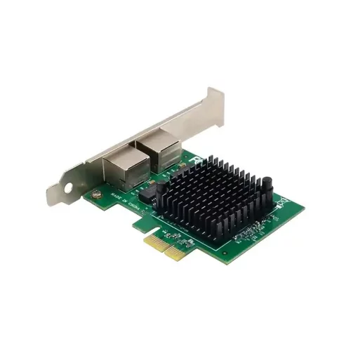 ORIENT XWT-INT225L2PE, Сетевая карта PCI-Ex1 v3.0 2xRJ45 2.5GbE NIC, Intel I225V chipset, 2.5/1 Гбит/с, 2 планки крепления (33251) фото 2