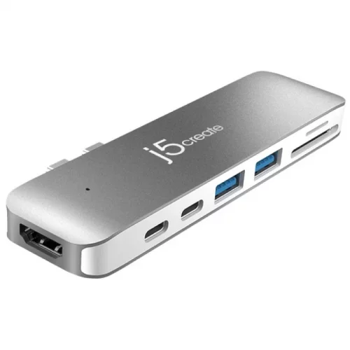 Док-станция j5create USB-C ULTRADRIVE MINIDOCK (JCD382)