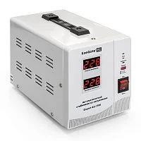 Exegate EX291722RUS Стабилизатор напряжения ExeGate Expert AS-1500 (1500ВА, вход 140...260В, двойная цифр. индикация вход/вых. напряжения, выход 220В±8%, КПД 98%, 5 уровней защиты, задержка, метал. ко