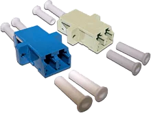 Адаптер оптический LANMASTER LC, OM4 корпус SC, дуплексный (LAN-2LC/ S-AM-OM4) (LAN-2LC/S-AM-OM4)