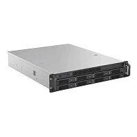 Procase BS208-SATA3-B-0 Корпус 2U Rack server case 8 SATA III / SAS 6Gbit hotswap HDD 2*MiniSAS(8087), черный, без блока питания, глубина 650мм, MB 12"x13"