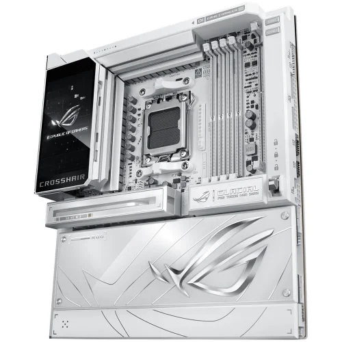 Материнская плата ASUS ROG CROSSHAIR X870E GLACIAL AM5 E-ATX 4xDDR5 2xPCIEx16 2xM.2 2xUSB-C 2x10GLAN WiFi 7 (90MB1NQ0-M0EAY0) фото 3