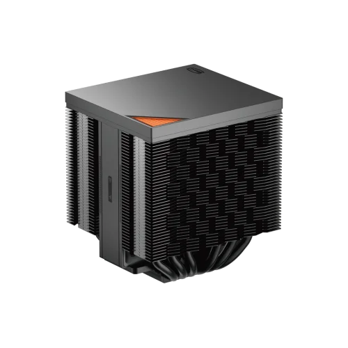 Кулер для процессора/ CPU Cooler PCCooler RZ620M X BK (210W, 4-pin PWM, 118.5mm, Al/Cu, 6x6mm, 1x100mm, 54.2CFM, 32.5dBA, 3000RPM, S: 1851/1700/1200/115X, AM5/AM4, black)