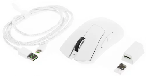 Игровая мышь Razer DeathAdder V3 Pro - White/ Razer DeathAdder V3 Pro - White Gaming Mouse (RZ01-04630200-R3G1) фото 5
