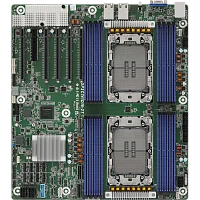 Материнская плата/ ASRock SP2C741D16-2T, EEB, 2x LGA 4677 5th/ 4th Gen Intel Xeon Scalable, 16x DDR5 RDIMM/ RDIMM-3DS, 5x PCIe5.0 / CXL1.1 x16, 1x PCIe5.0 x8, 2x MCIO (PCIE5.0 x8), 3x OCuLink (PCIe3.0 (90-SXGCW0-A0UAYF)