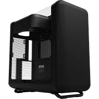 Корпус без блока питания/ Case HYTE X50, Midi-Tower, TG, no fans, 2xUSB-A 3.2, 1xUSB Type-C, E-ATX, ATX, mATX, mITX Pitch Black (CS-HYTE-X50G-BB)