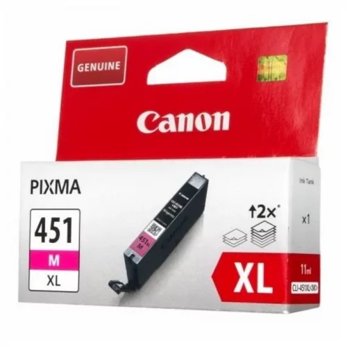 Картридж CANON CLI-451XL M пурпурный, увеличенной емкости (6474B001)
