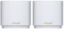 ASUS XD5 (W-1-PK)/ / 2 access point, 802.11b/ g/ n/ ac/ ax, до 574 + 1201Mbps, 2,4 + 5 gGz, white ; 90IG0750-MO3B40 (XD5 (W-2-PK))