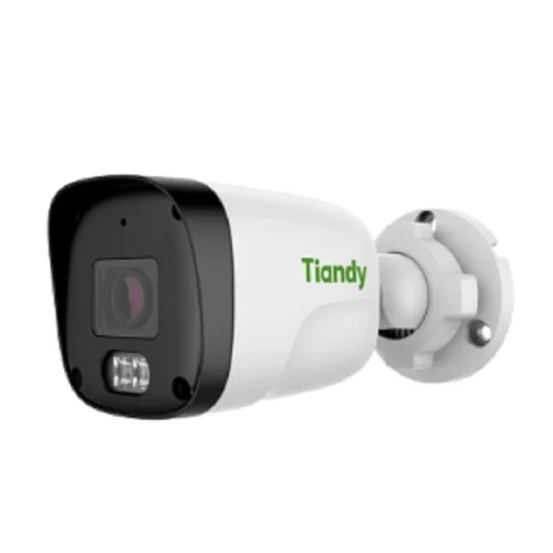 Tiandy TC-C321N 1ANB-28 цилиндрическая, 2Мп, 1920х1080@30к/c, адаптивная ИК подсветка до 30м + белая подсветка до 15м, DWDR, цвет: 0.01лк, , объектив 2.8мм, встроенный микрофон, кабель, 1?RJ-45