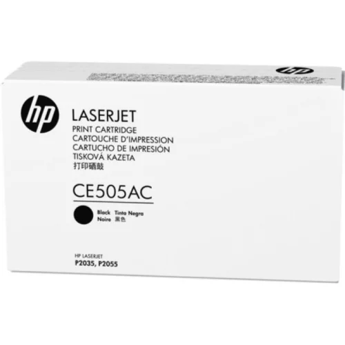 Тонер-картридж/ HP CE505AC Blk Contract LJ Toner Crtg