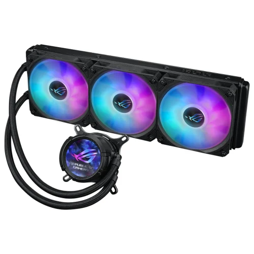 Жидкостная система охлаждения ASUS ROG STRIX LC III 360 ARGB LCD (90RC00W1-M0UAY0) фото 2