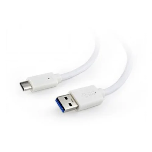Cablexpert Кабель USB3.0 AM/ USB Type-C, 1.8м, белый, пакет (CCP-USB3-AMCM-6-W)