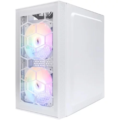 1STPLAYER FIREBASE X1 White / mATX / 3x120mm LED fans / X1-WH-3F1-W фото 2