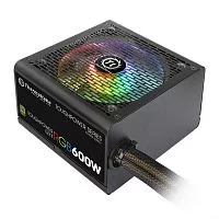 Блок питания Thermaltake Toughpower GX1 RGB 600W, ATX, v.2.4, A.PFS, 80 Plus Gold, Fan 12 cm, Retail (PS-TPD-0600NHFAGE-1)