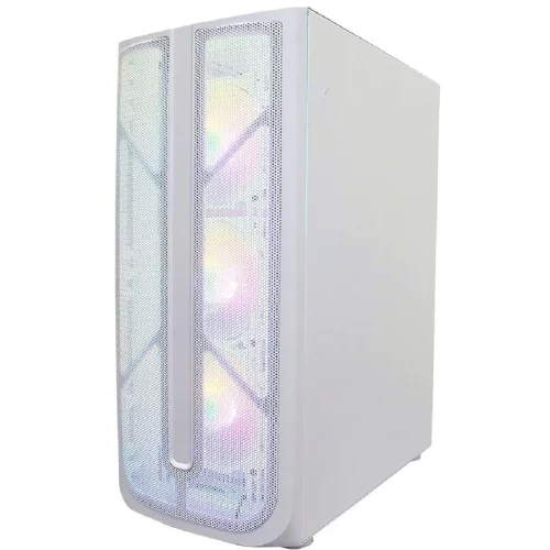 1STPLAYER FIREBASE X4 White / ATX, TG / 4x120mm LED fans inc. / X4-WH-4F1-W фото 3