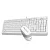Клавиатура + мышь A4Tech Fstyler F1010 (F1010 WHITE) (F1010 WHITE)