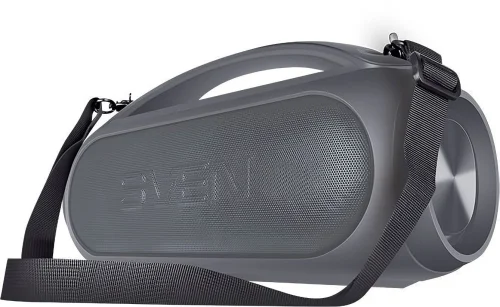 SVEN PS-380 2.0 чёрные Мобильные колонки (2x20W, IPx5, USB, Bluetooth, FM-радио, LED-подсветка, ручка, 3000 мA ) (SV-021290) фото 9