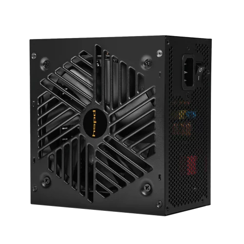 Блок питания/ Power Supply HSPD, 850W 80+ Gold (ATX, 3.1, PCIe 5.1, Full modular, 1x24(20+4)pin 600mm, 2xCPU 8(4+4)pin 700mm, 2xPCIe*2 8(6+2)pin 550+150mm, 1x12V(2x6) 12+4pin 600W 550mm 2xSATA*3 500+ (HSI-850GF-BK)