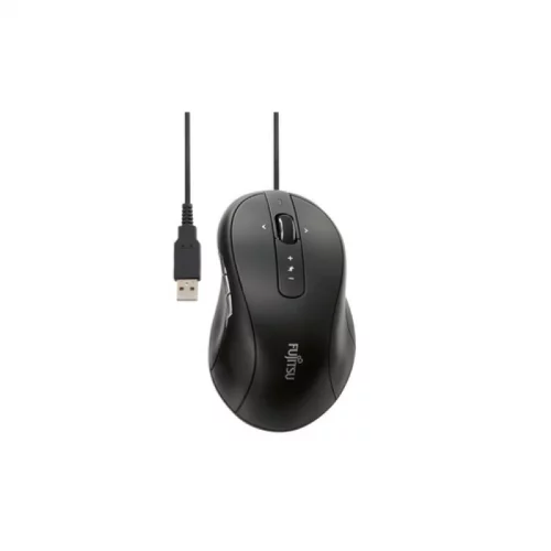 Мышь Fujitsu Blue LED M960 Wired, USB, 2000dpi, 10 But, Black (S26381-K470-L100) фото 2