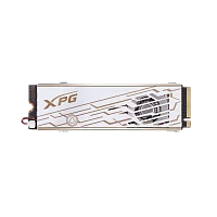 Твердотельный накопитель/ ADATA SSD XPG MARS 980 PRO, 1000GB, M.2(22x80mm), NVMe, PCIe 5.0 x4, 3D NAND, R/ W 14000/ 10000MB/ s, IOPs 1 600 000/ 1 650 000, TBW 740, DWPD 0.4, with Heat Sink (5 лет) (SMAR-980P-1TCI)