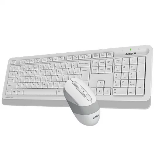 Клавиатура + мышь A4Tech Fstyler FG1012 (FG1012 WHITE) (FG1012 WHITE) Клавиатура + мышь A4Tech Fstyler FG1012, Wireless, 2.4G, USB, 1200dpi, 3But, Multimedia (FG1012 WHITE) фото 3