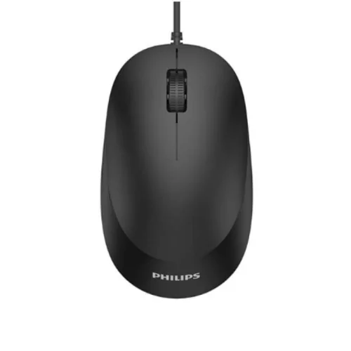 Мышь Philips SPK7207BL, Wired, USB 2.0, 3 butt, 1000dpi, right/ left, Black (SPK7207BL/ 01) (SPK7207BL/01)