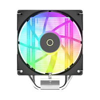 Кулер для процессора Ocypus Delta A40 SE BK ARGB, 120mm ARGB FAN, Top ARGB Panel, 4 HEAT PIPES, 4-PIN PWM, 800-1800 RPM, 31DBA, HYDRO BEARING, LGA115X/1200/1700/18XX, AM4/AM5