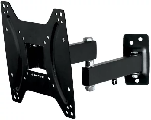 Кронштейн для ТВ KROMAX OPTIMA-204 black (max VESA 200x200 мм., настенный, наклонно-поворотный, max 25 кг) (28008) фото 2