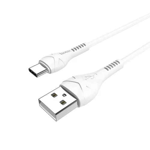 HOCO HC-10512 X37/ USB кабель Type-C/ 1m/ 2.4A/ White фото 2