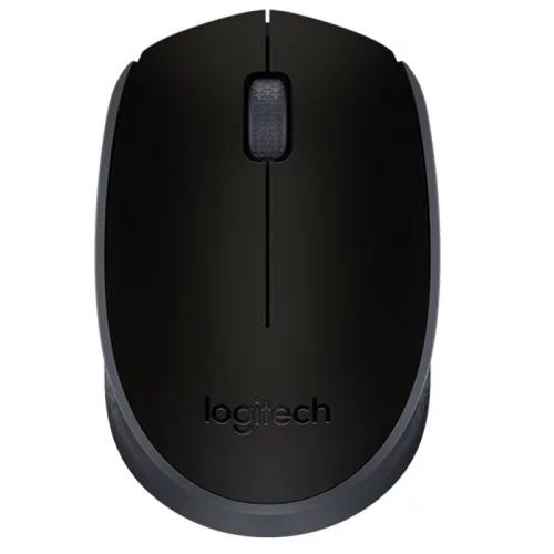 Мышь LOGITECH M171 чёрная, 910-004655/910-004643/910-004424 (910-004655) Мышь LOGITECH M171 чёрная беспроводная 2.4 ГГц, USB, 3 кн., 1000 dpi, 1 x AA (910-004655/ 910-004643/ 910-004424)